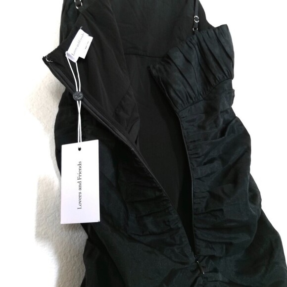 NWT Lovers and Friends Moda Floral Shoulder Applique Mini Dress Coquette Lolita - Picture 4 of 11